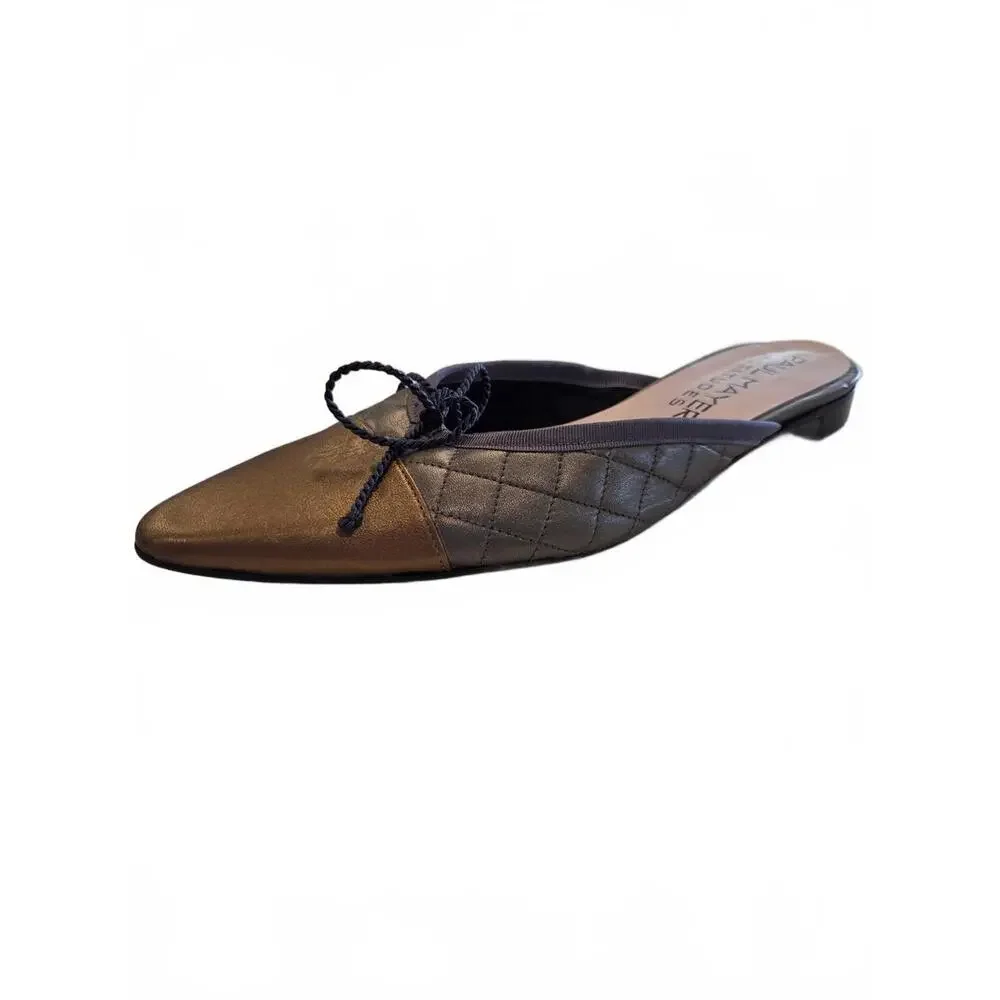 Paul Mayer Attitudes Quilted Slip-On Mule Shoe Size 8 NIB (New)‎
